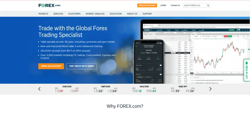 forex.com interface