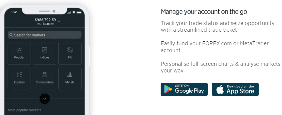 forex.com mobile platform